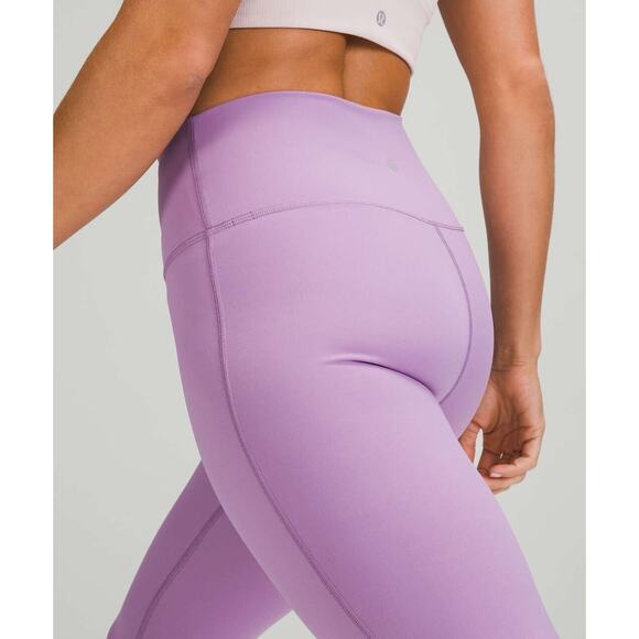 Lululemon Wunder Under High-Rise Tight 25" Luxtreme Wisteria Purple Size 4 EUC! - Picture 2 of 9